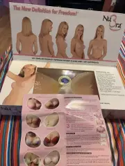 Authentic Vtg New NuBra The ORIGINAL Body Bra Backless Bra - Nude SZ B USA MADE