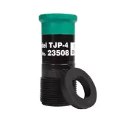 Clemco 23508 TJP-4 Tungsten Carbide Short Venturi Style Nozzle, 1/4" Orifice #4