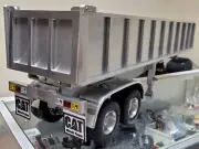 Custom Toy Aluminum Dump Tipper Bed Trailer Tamiya R/C 1/14 King Grand Hauler