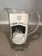 Vintage Wagner Glass Crystal Pitcher