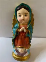 Our Lady Of Guadalupe Chibi Icon Figurine 4"