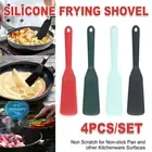 4PCS Kitchen Silicone Spatula Frying Shovel Non-stick Pan Frying Fish Shovel AU