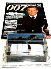 James Bond Car Collection 1/43 007 Corvorado Live And Let Die White