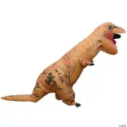 Adults Inflatable Brown T-rex Costume