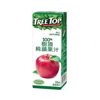 在飛比找PChome商店街優惠-【宅配免運】TreeTop樹頂 100%蘋果汁利樂包(200