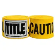 Title Boxing Caution Hand Wraps 180"