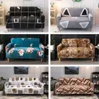 Floral Plush Sofa Covers 1 2 3 4 Seater Couch Slipcover Thick Protector Covers