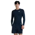 【UNDER ARMOUR】UA 男 HG ARMOUR緊身長袖T-SHIRT_1361524-001(黑色)