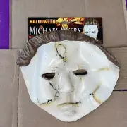 Adult Zombie Michael Myers Memory Flex Mask Mens Halloween Costume Accessory