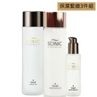 在飛比找PChome商店街優惠-韓國SCINIC~蝸牛保濕緊緻3件組(化妝水150ml+乳液