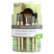 EcoTools 5 Brushes for An Everyday Look Bonus Includes Cosmetic Bag #1206
