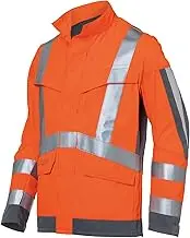 KÜBLER Workwear KÜBLER PROTECTIQ HIGH VIS Work Jacket, Men's Work Jacket Made of Blended Fabric, Certified Work Jacket