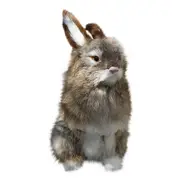 Stuffed Animals Toys Easter Simulation Rabbit Model Simulation RealRabbit Model Plush Toys Christmas Gifts