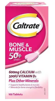 Caltrate Bone & Muscle 50+ Years 100 Tablets