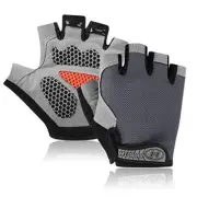 1 Pair Bicycle Half Finger Gloves for Cycling Riding Summer Fishing Climbing