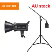 AU Godox SL100D LED Video Light Studio light with light stand & boom arm
