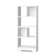 Display Shelf Bookcase Storage Cabinet Bookshelf Home Office White