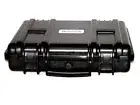 Black ArmourCase Waterproof 1470 military travel hard case with foam + nameplate