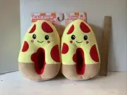 Rainbow Daze Pizza Ladies Slippers Size M 7/8