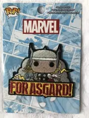 Loungefly Official Pop! Marvel Thor Iron On Patch Embroidered New 3"
