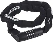 ABUS Tresor 1385/75 Grey Star Chain Lock - Hardened Steel Combination Lock - ...