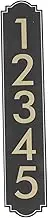 Vaguelly Outdoor Metal Address Signage for Office Home Large House Numbers Easy Mounting Number Plate