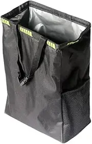 LAPOOH Car Trash Can, 13L Large Capacity Leak Proof Waterproof Garbage Bag, Collapsible Hanging Trash Bin for Car, Sand Truck Seat Back