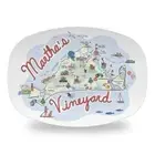 Martha’s Vineyard Map Platter, Cape Cod Gift, Island Keepsake Plate, MV Decor