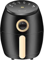 Compact Air Fryer Electric Hot Air Fryers Oven Oilless Cooker with Rapid Air Circulation and 30 Min Timer Temp Control Nonstick Basket