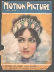MAG: Motion Picture 6/1928-Gloria Swanson-Dorothy Gish-Rod LaRoque-Pola Negri...