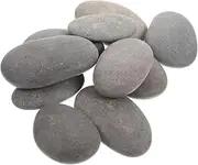 Beatifufu 20pcs Creative Pebble Painting Stones DIY River Rocks Natural Smooth Stones for Boys and Girls Crafts