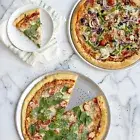 Nordic Ware Traditional and Crisper Pan Pizza, Set of 2