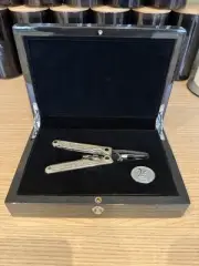 Rare New Leatherman 25th Anniversary Charge, Solid Silver Handles, Only 999 Made