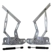 AEROFLOW Billet Bonnet Hinge Kit Suits Holden HQ-WB Torana LH-UC