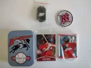 Frisco Rough Riders Assorted Season Giveaways Inaugural Season Tin, Cards New