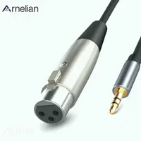 在飛比找蝦皮購物優惠-Arnelian 3.5 毫米插孔轉 XLR 電纜 1.5 