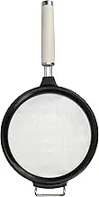 KitchenAid Sieve, Mesh Strainer, Medium 17.5 cm, Almond Cream