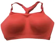Victoria's Secret Incredible by VS Racerback Sport Bra Coral Size 38DD N7005