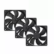 120mm 12v Computer Pc Fan 4pin 4 Wire Square Pwm Cpu Cooler Case Fan 8002200rpm