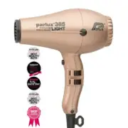 Parlux 385 Powerlight Ionic Ceramic Dryer 2150W - Light Gold