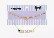 Sanrio Kuromi Scorpio Bling Layered Necklace New with Tags NWT