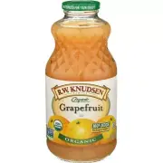 R.W. Knudsen Organic Grapefruit Juice - 32 Fluid Ounce (Pack of 6)