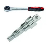 Rothenberger 73297 Uni-Spanner Set with Ratchet Handle
