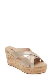 Cordani Devon Platform Wedge Sandal in Granito Corda at Nordstrom, Size 9Us