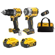 DeWALT 18V XR 5.0Ah Li-ion Brushless 2 Piece Combo Kit DCZ294P2-XE