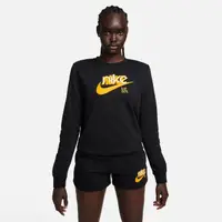 在飛比找momo購物網優惠-【NIKE 耐吉】上衣 女款 長袖上衣 大學T 運動 AS 