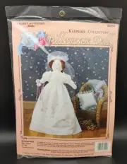 Vintage Bucilla BLUSHING BRIDE Pillowcase Doll Kit #33214 Keepsake Collection