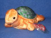 TY PEEKABOO the TURTLE BEANIE BABY - MINT with MINT TAGS