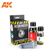 Ak Interactive Dioramas Resin Water 2 Components Epoxy Resin 180ml