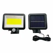 100 leds solar light split panel led lamp solar floodlight street garden wall patio lantern security emergency deck fence lamps